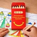 Crayons de couleur (par boîte de 480 sets)